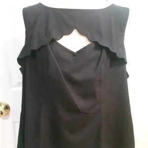 Modcloth Stand your ground top cut out scallop 2x